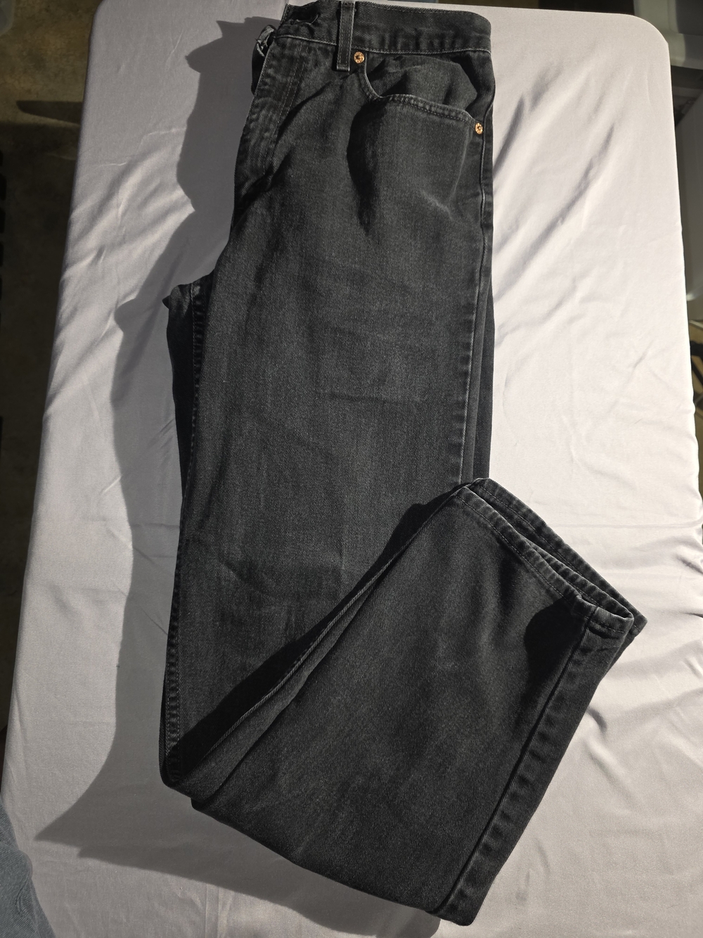 Levi's Men's Relaxed Jeans in Black